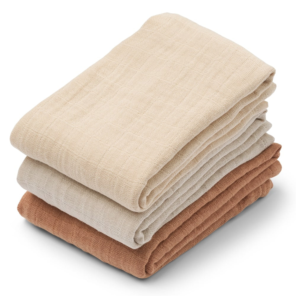 Liewood Hydrofiele Doeken Lewis 3 Stuks - Tuscany Rose Mix Liewood