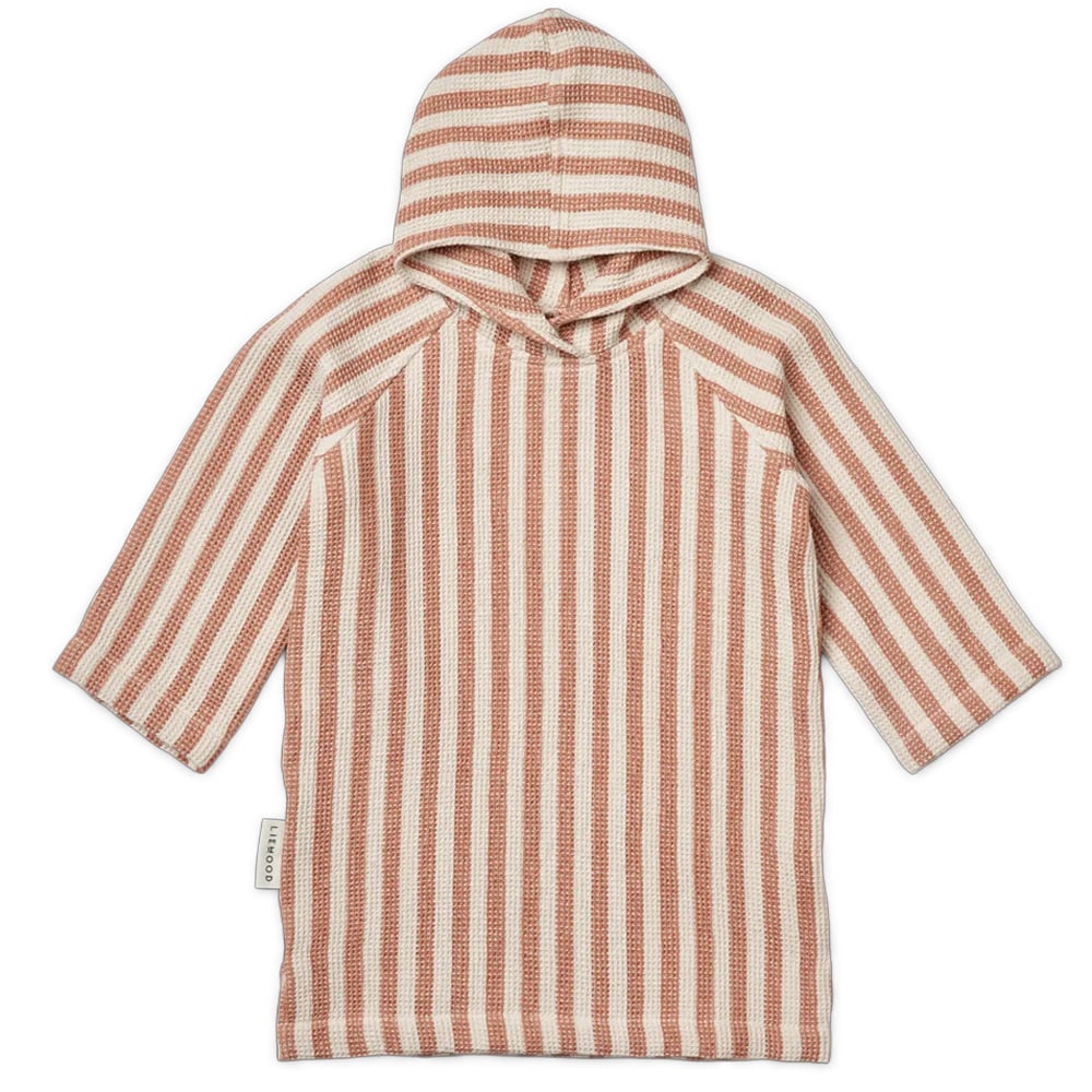 Liewood Badponcho Paco 3/4 jaar - Tuscany Rose/Sandy Liewood
