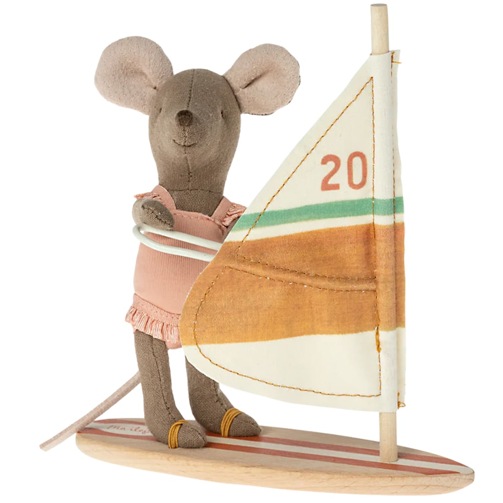 Maileg Strand Muis, Surfster kleine zus Maileg
