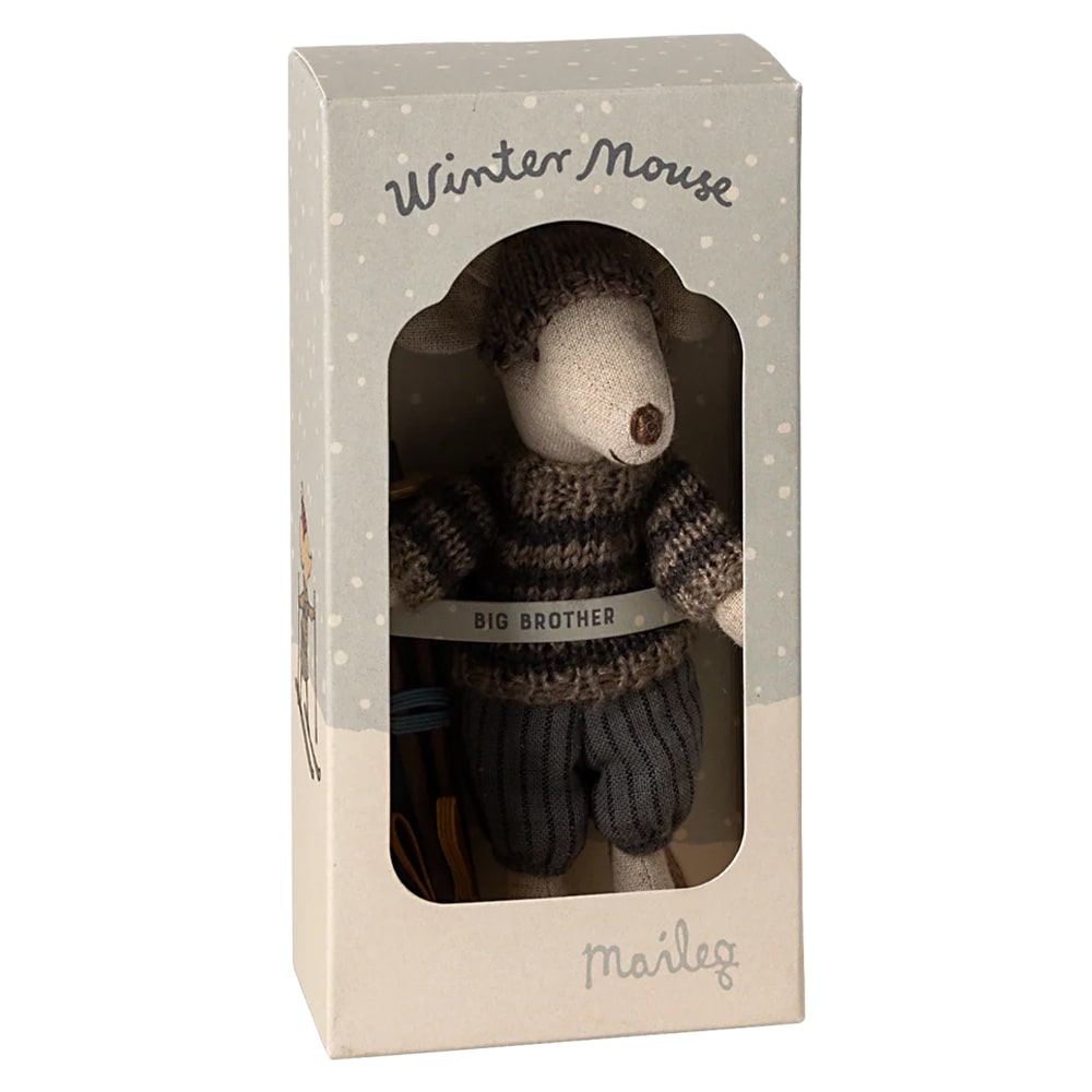 Maileg Winter Muis Met Ski Set