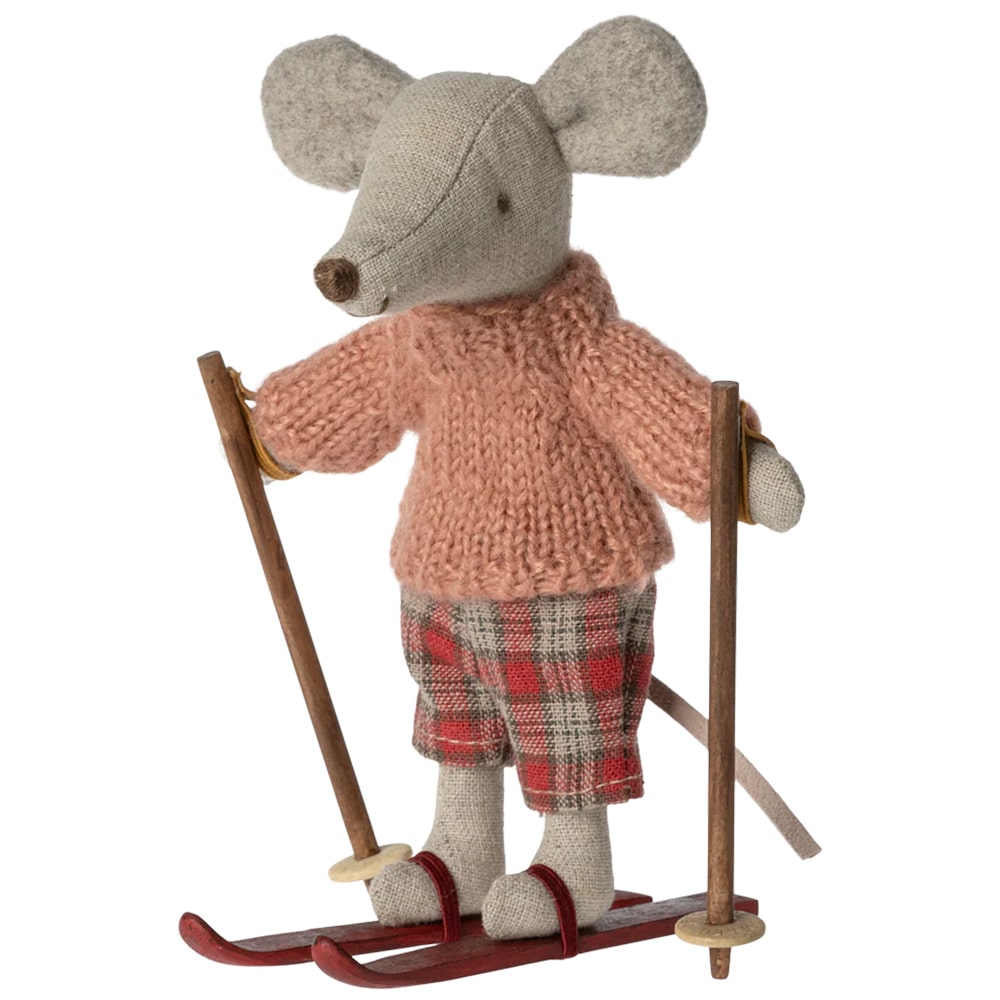 Maileg Muis Met Ski Set - Grote Zus