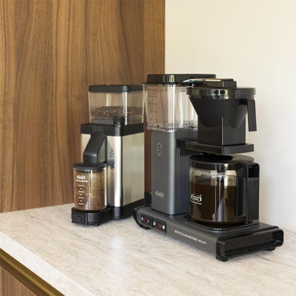 Moccamaster Koffiemolen KM5 Gepolijst Zilver