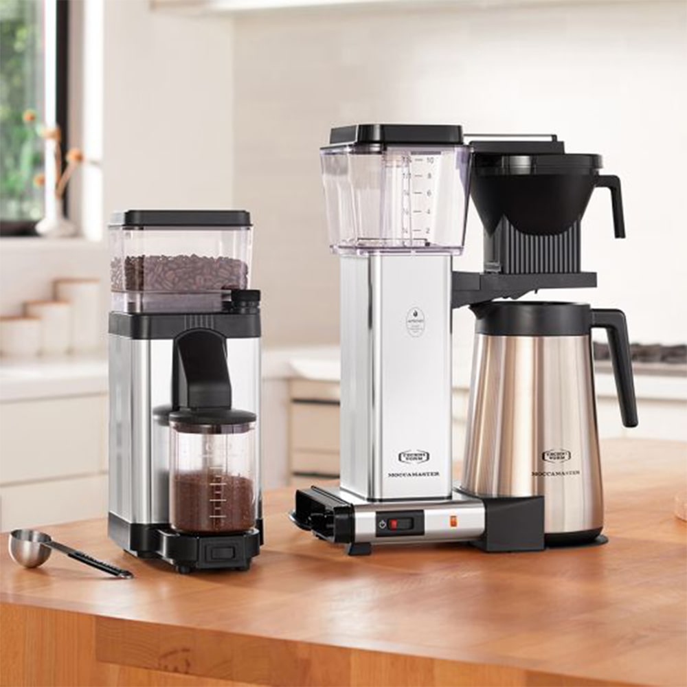 Moccamaster Koffiemolen KM5 Gepolijst Zilver