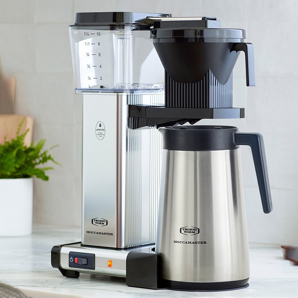 Moccamaster Koffiezetapparaat KBGT Gepolijst Zilver