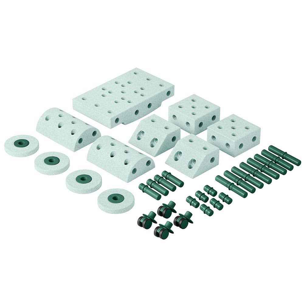 Modu Dreamer Set - Ocean Mint/ Forest Green Modu