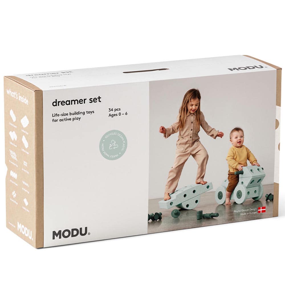 Modu Dreamer Set - Ocean Mint/ Forest Green Modu