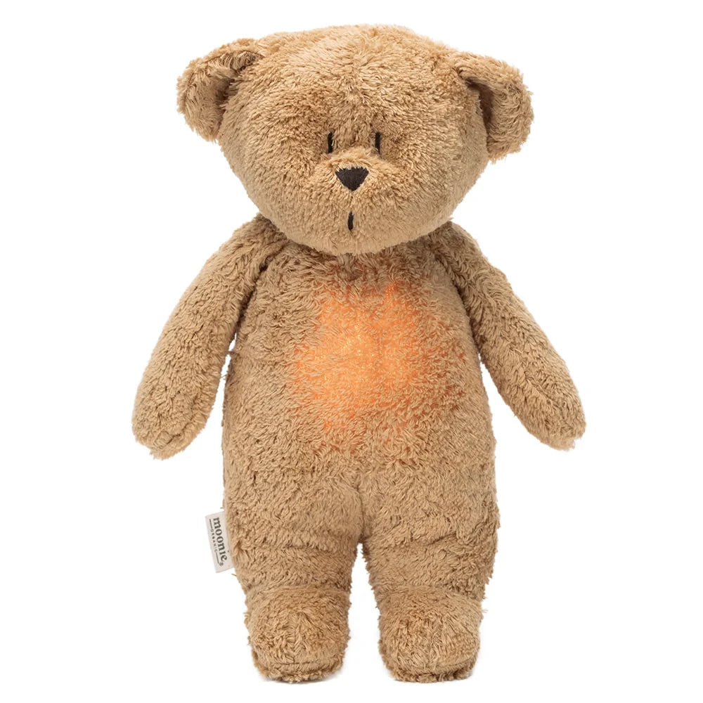 Moonie Slaapknuffel Humming Bear Natur 2.0