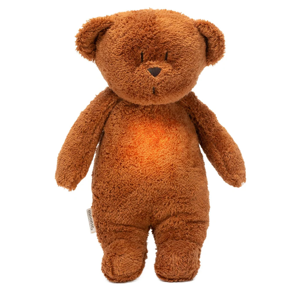 Moonie Slaapknuffel Humming Bear Natur 2.0