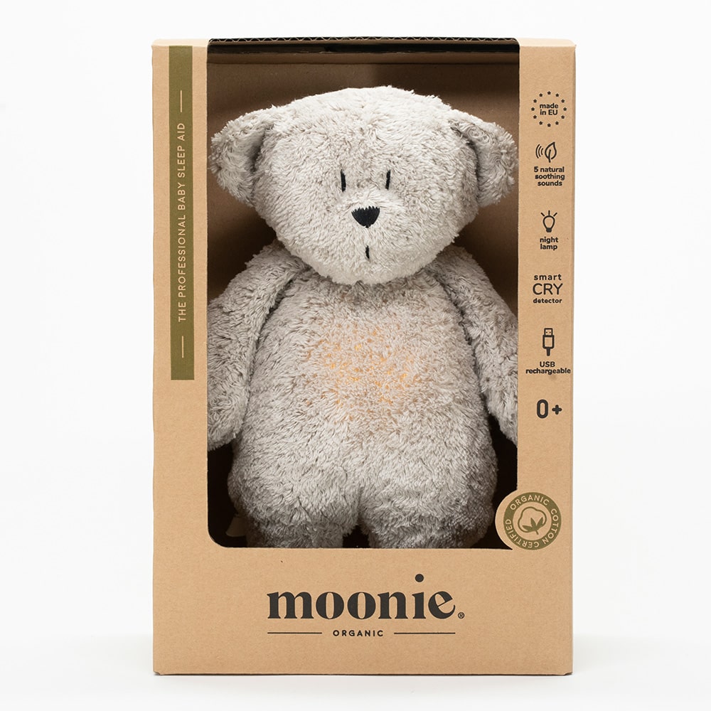 Moonie Slaapknuffel Beer Natur