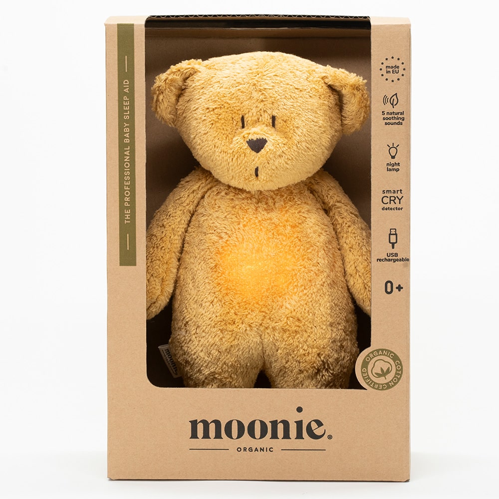Moonie Slaapknuffel Beer Natur