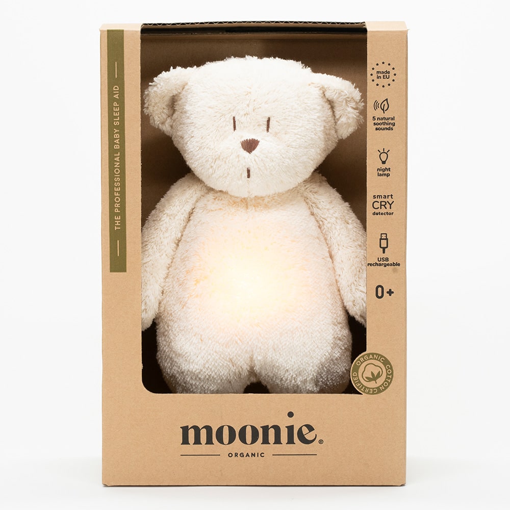 Moonie Slaapknuffel Beer Natur