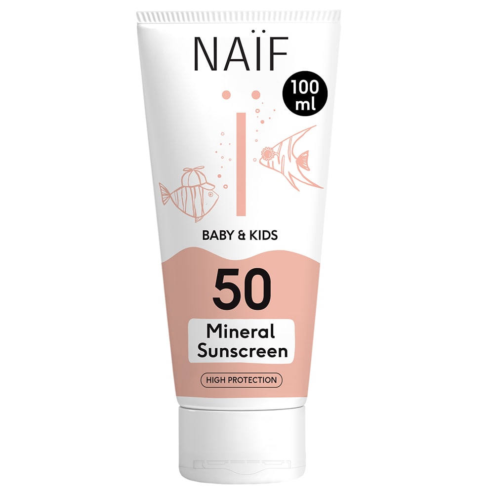 Naif Zonnebrand Lotion Baby En Kids SPF50 100ml Naif