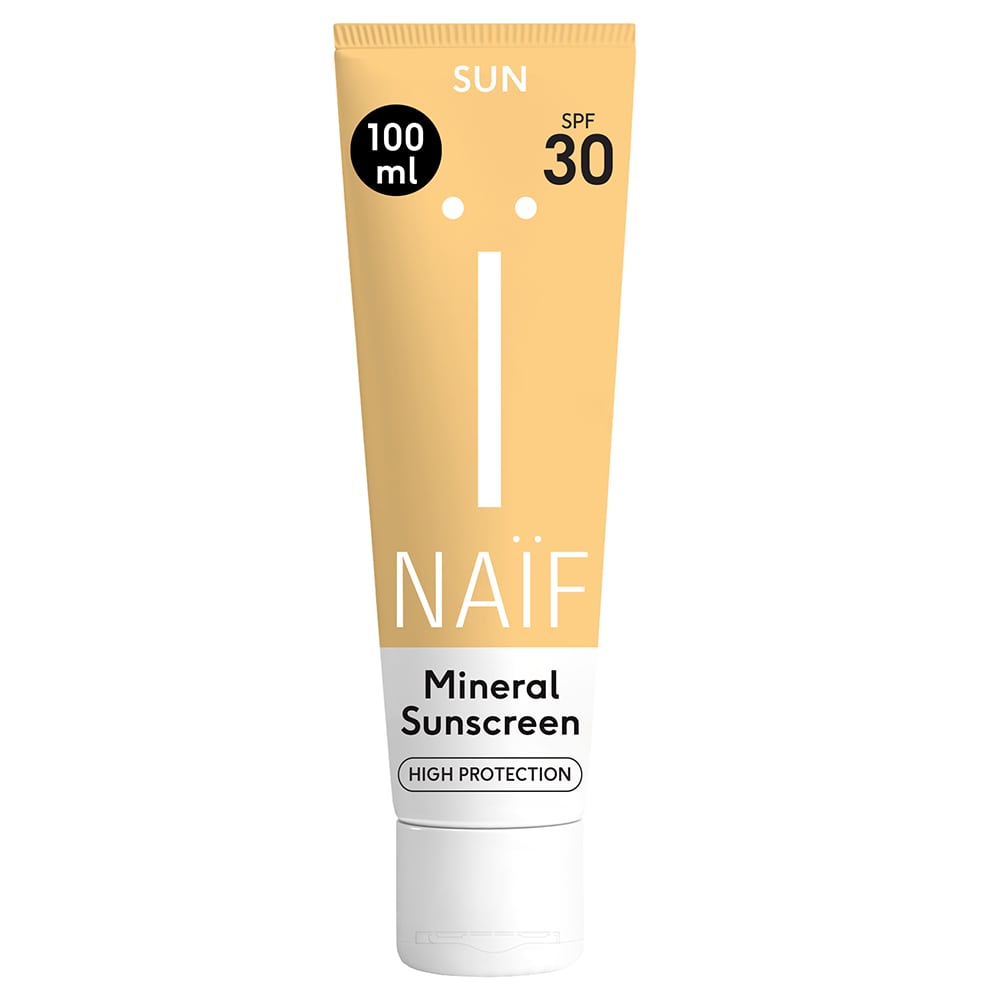 Naif Zonnebrand Lotion Gevoelige Huid SPF30 100ml Naif