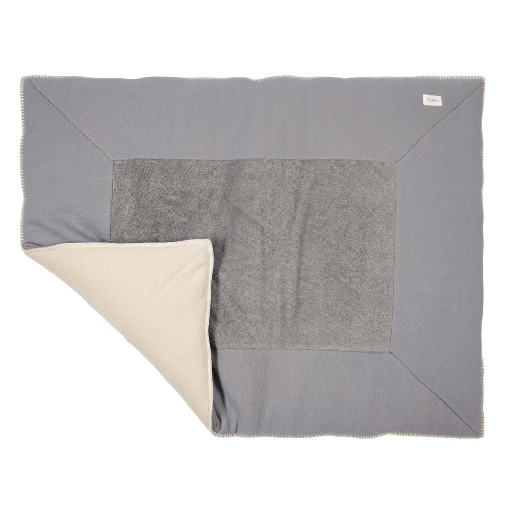 Koeka Boxkleed Riga 80x100cm Steel Grey