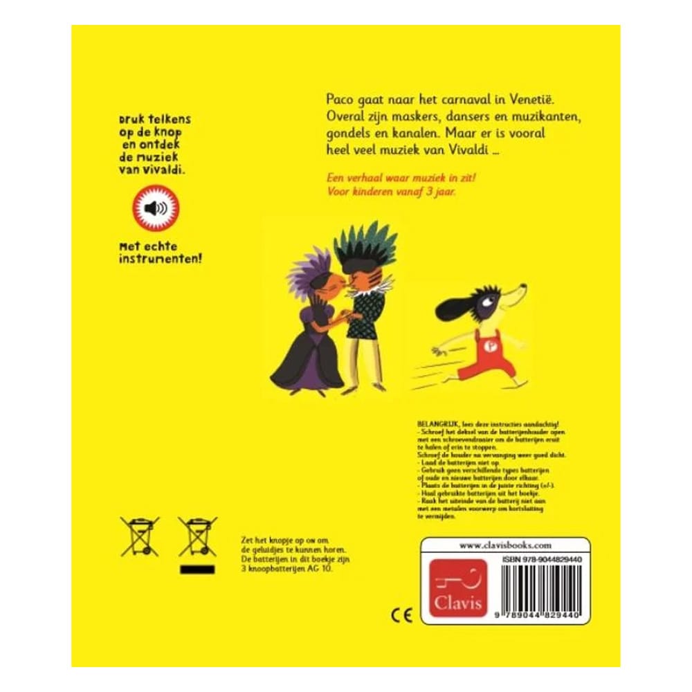 Paco en Vivaldi Bibliotheek