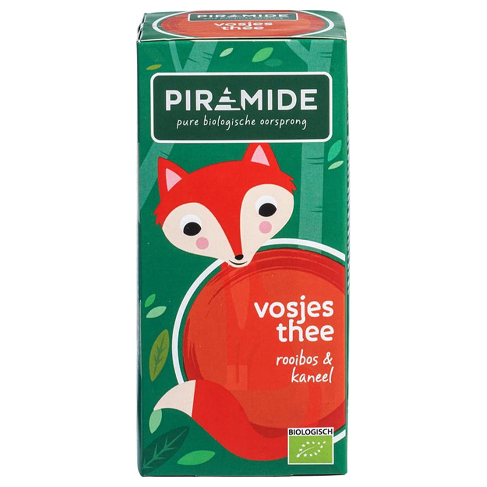 Piramide Vosjes Thee Rooibos en Kaneel