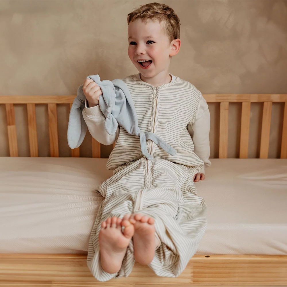 Puckababy Peuterslaapzak Kidz Green Stripes