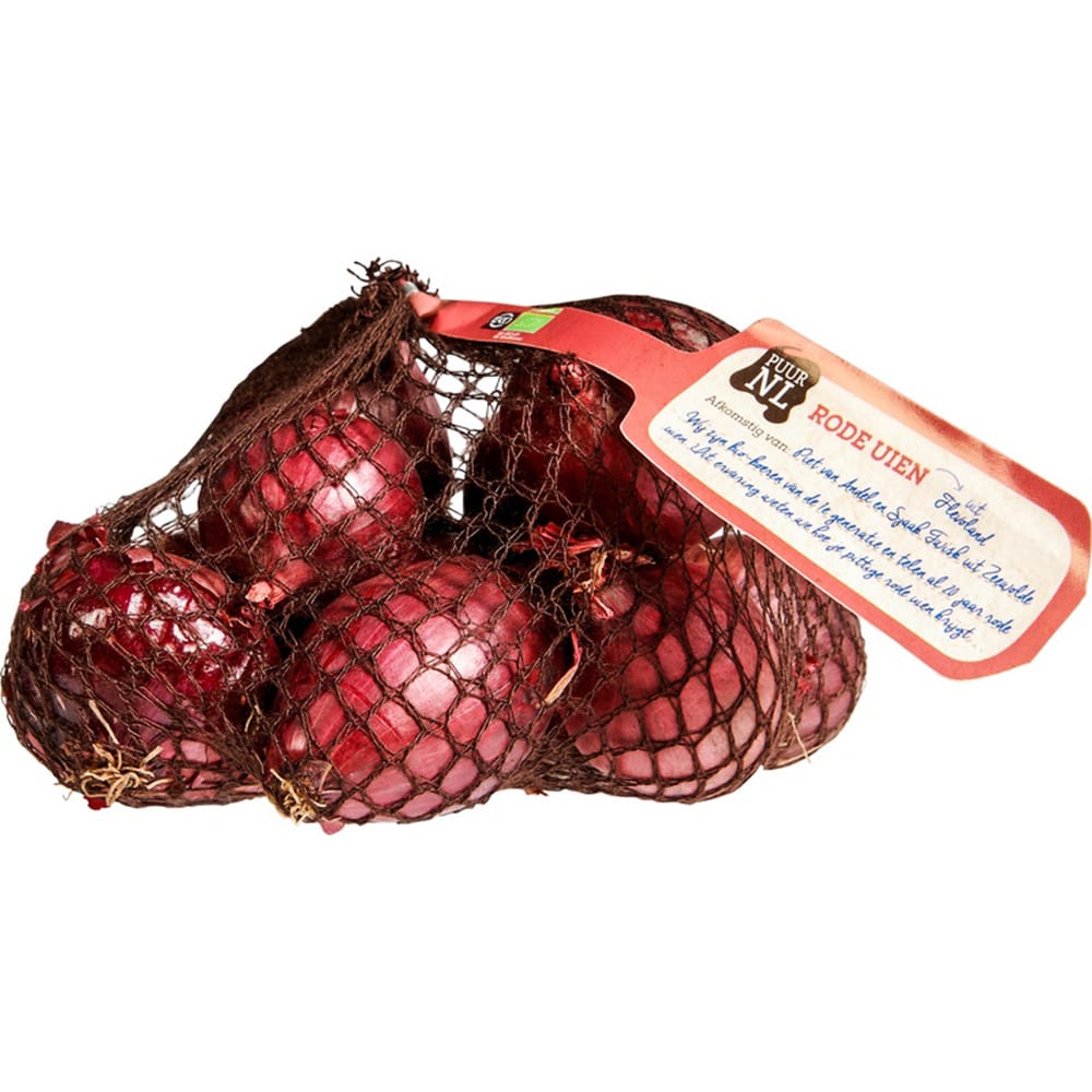Puur NL - Rode Uien 500 gram