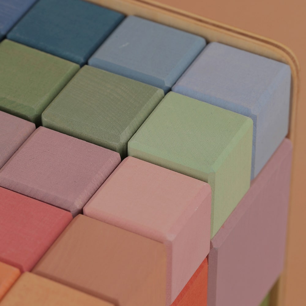 Raduga Grez Grote Driedubbele Blokken Set Colorful
