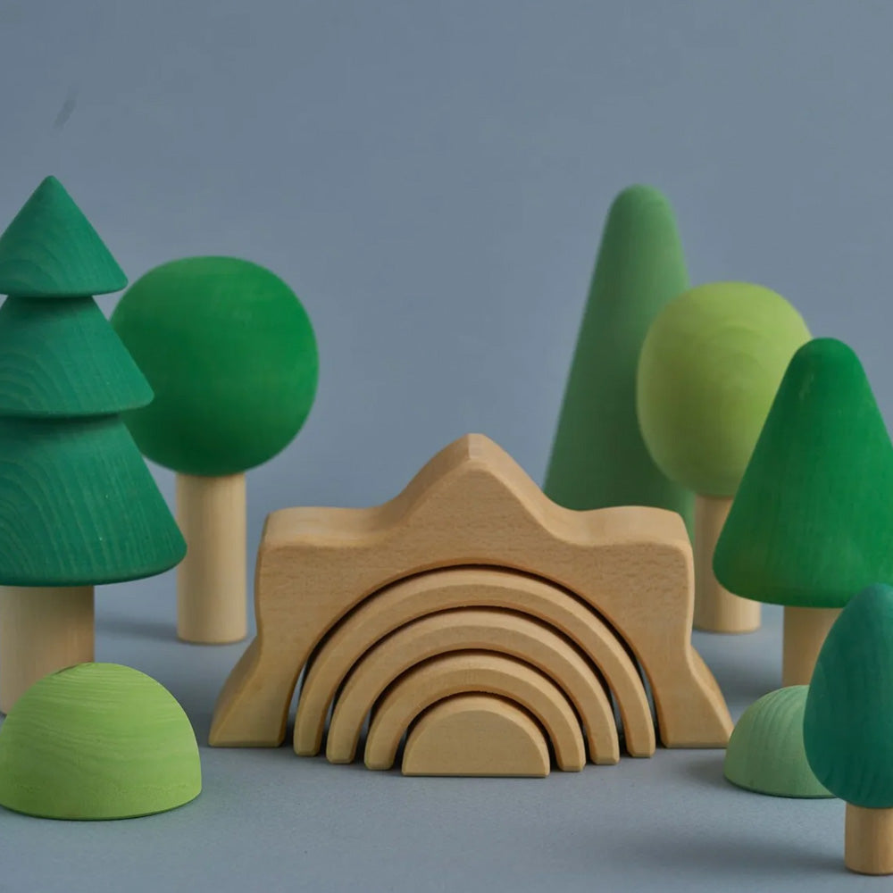 Raduga Grez Houten Bomen Set Raduga Grez