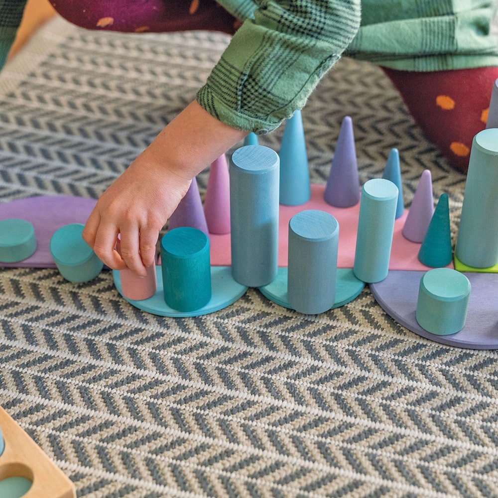 Speelgoedpakket Kinderopvang - Grimms Bouwset Pastel