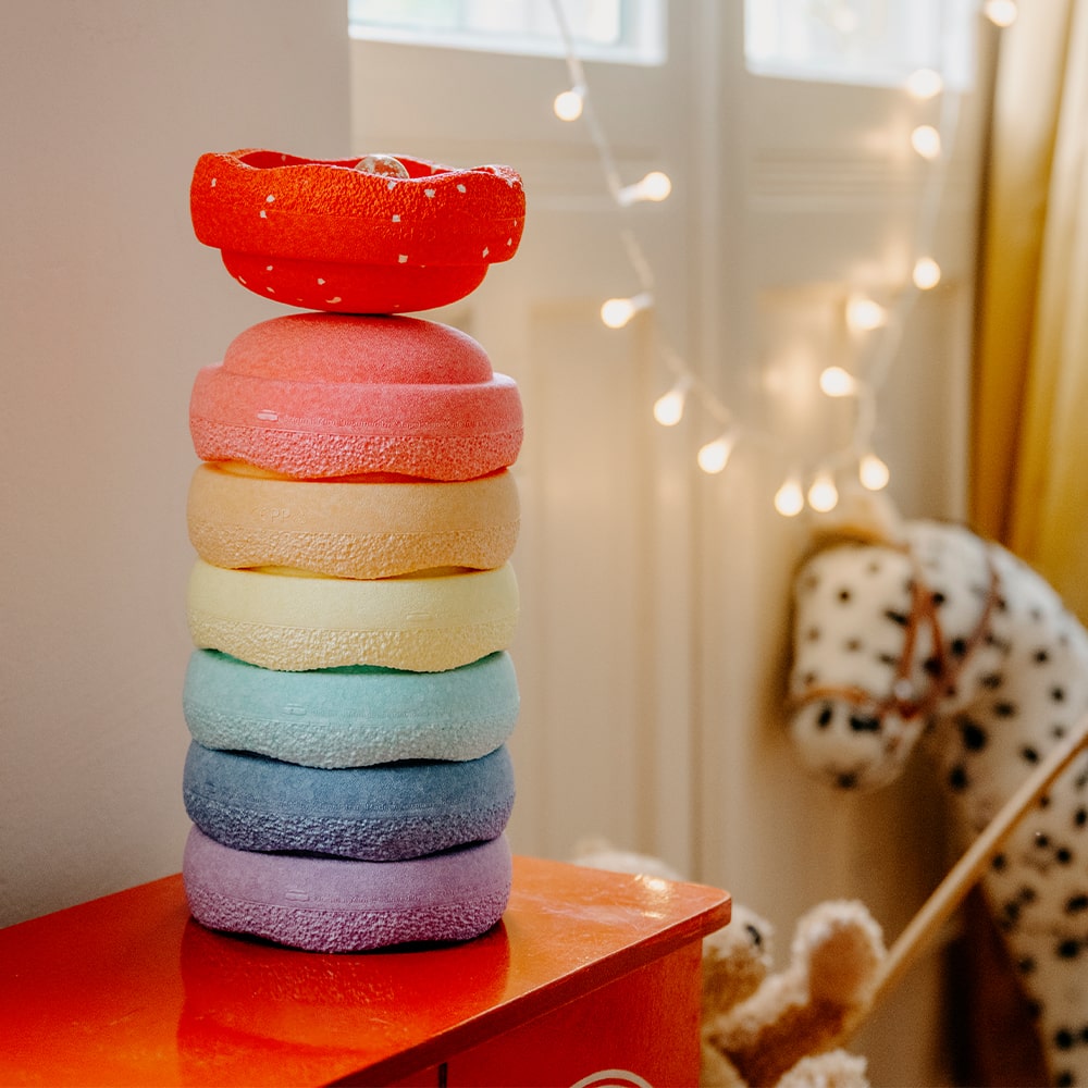 Stapelstein® Original Mini Rainbow Special - 7 Pieces