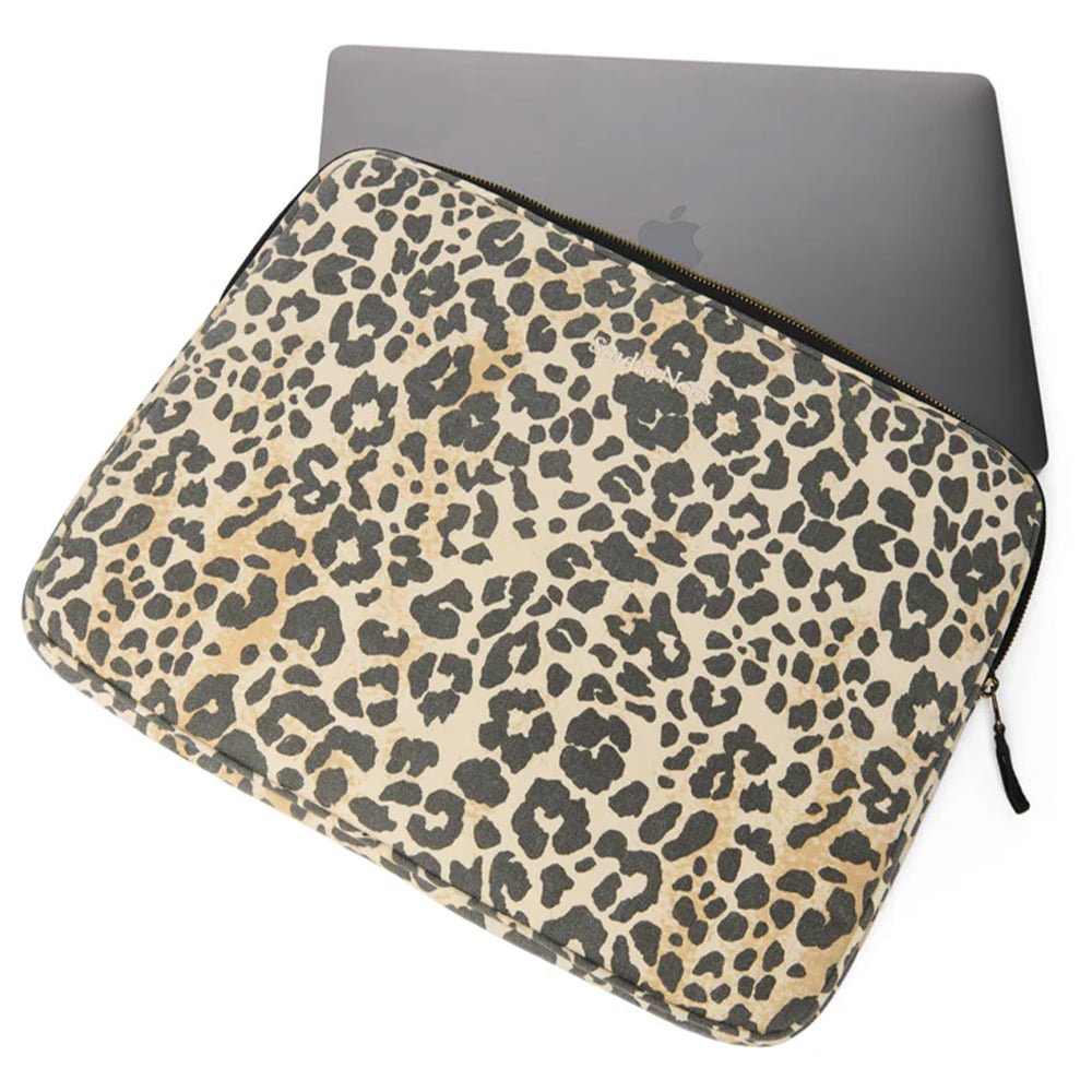 Studio Noos Laptophoes 15inch - Leopard
