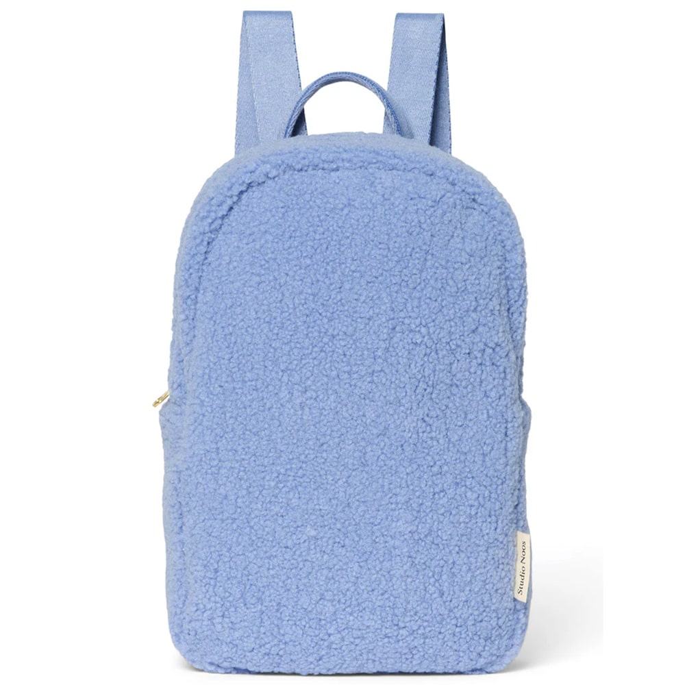 Studio Noos Rugtasje Light Blue Teddy Studio Noos