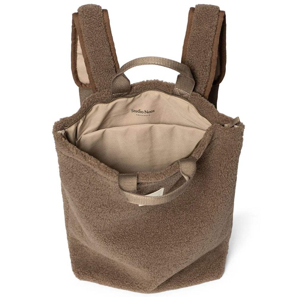 Studio Noos Rugzak Adult - Brown Teddy Studio Noos