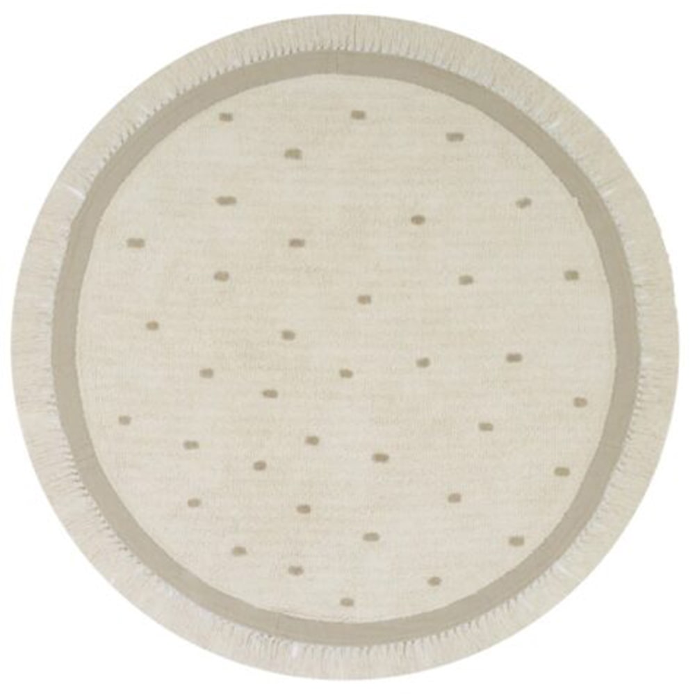 Tapis Petit Vloerkleed Puck Dots 130x130 Tapis Petit