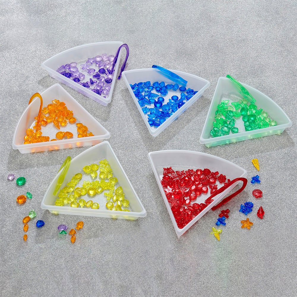 TickiT Ontdekkingsbakken - Set van 6