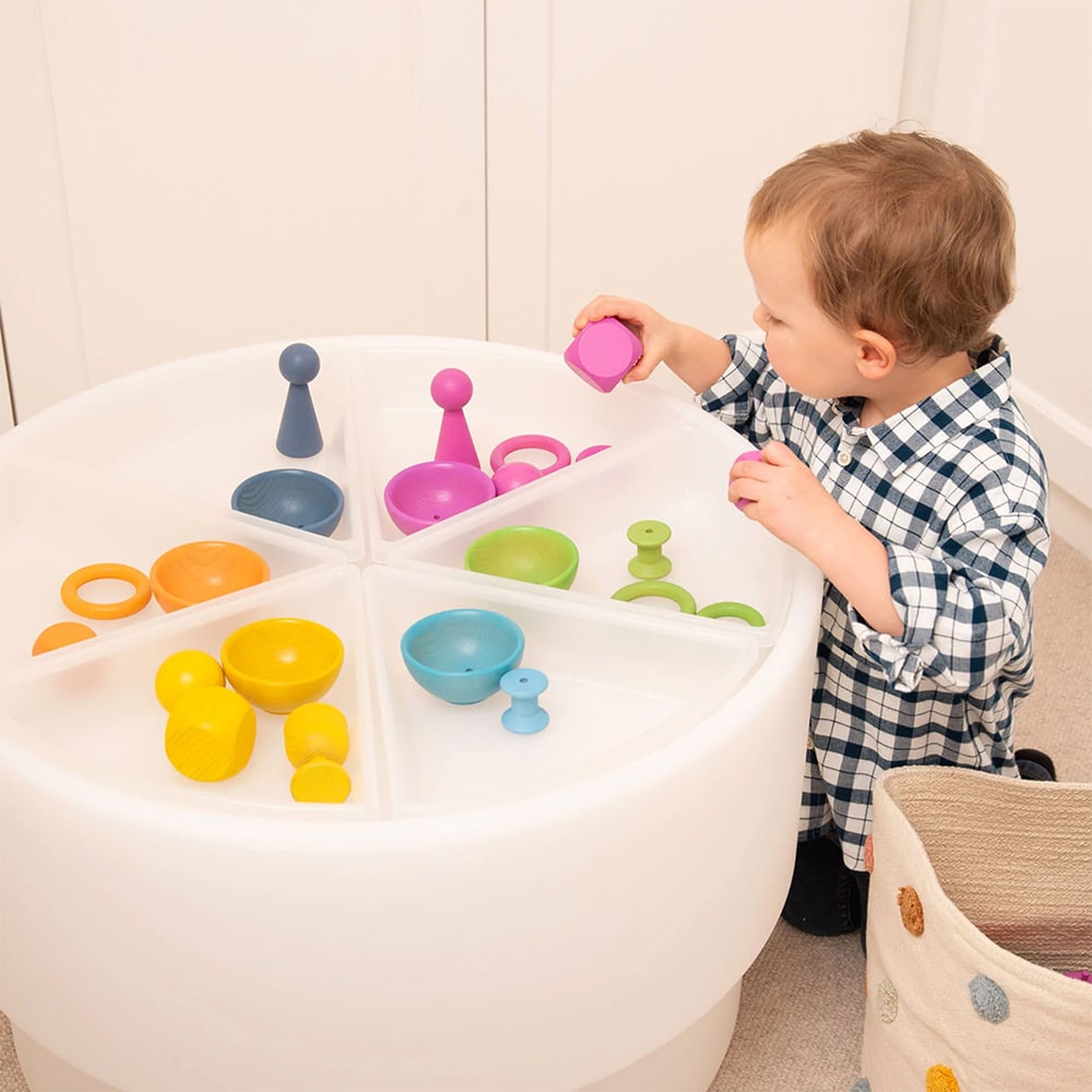 TickiT Ontdekkingsbakken - Set van 6