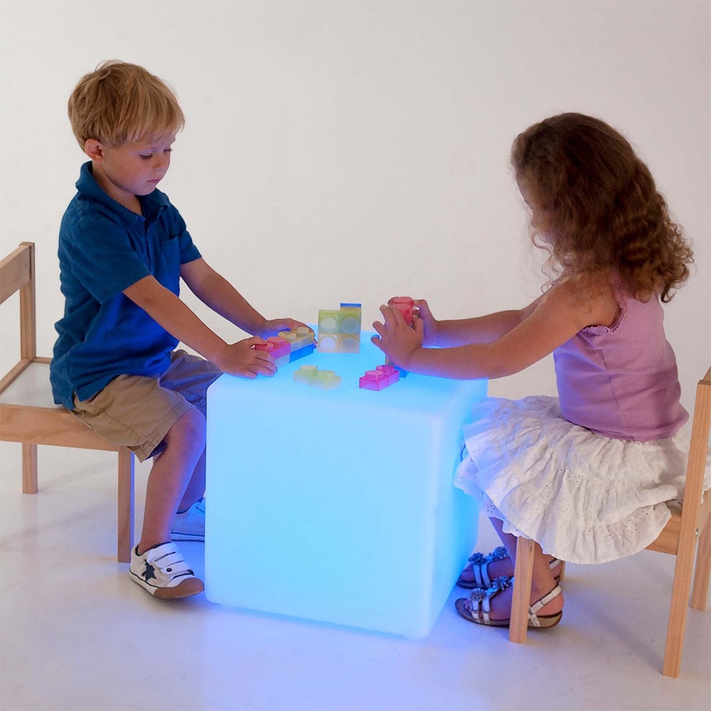 TickiT Zintuigelijke Licht Kubus