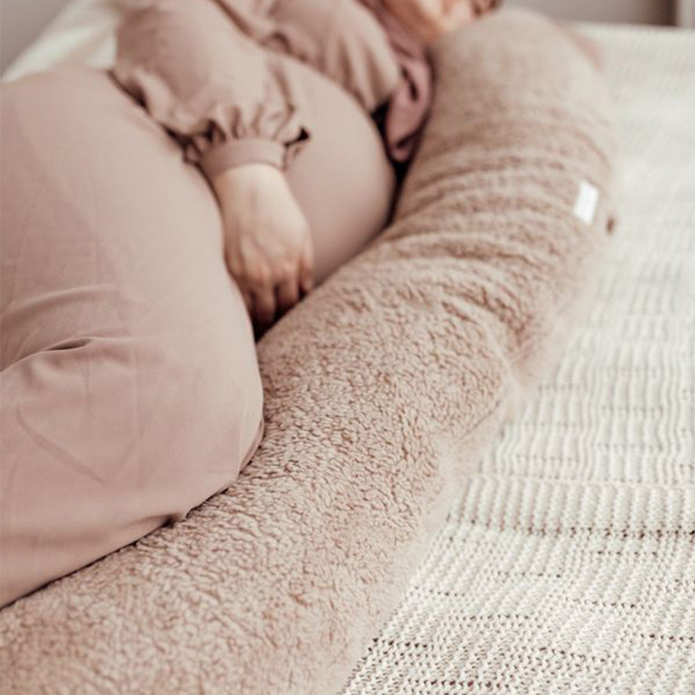 Ilmaha Voedingskussenhoes Teddy - Taupe