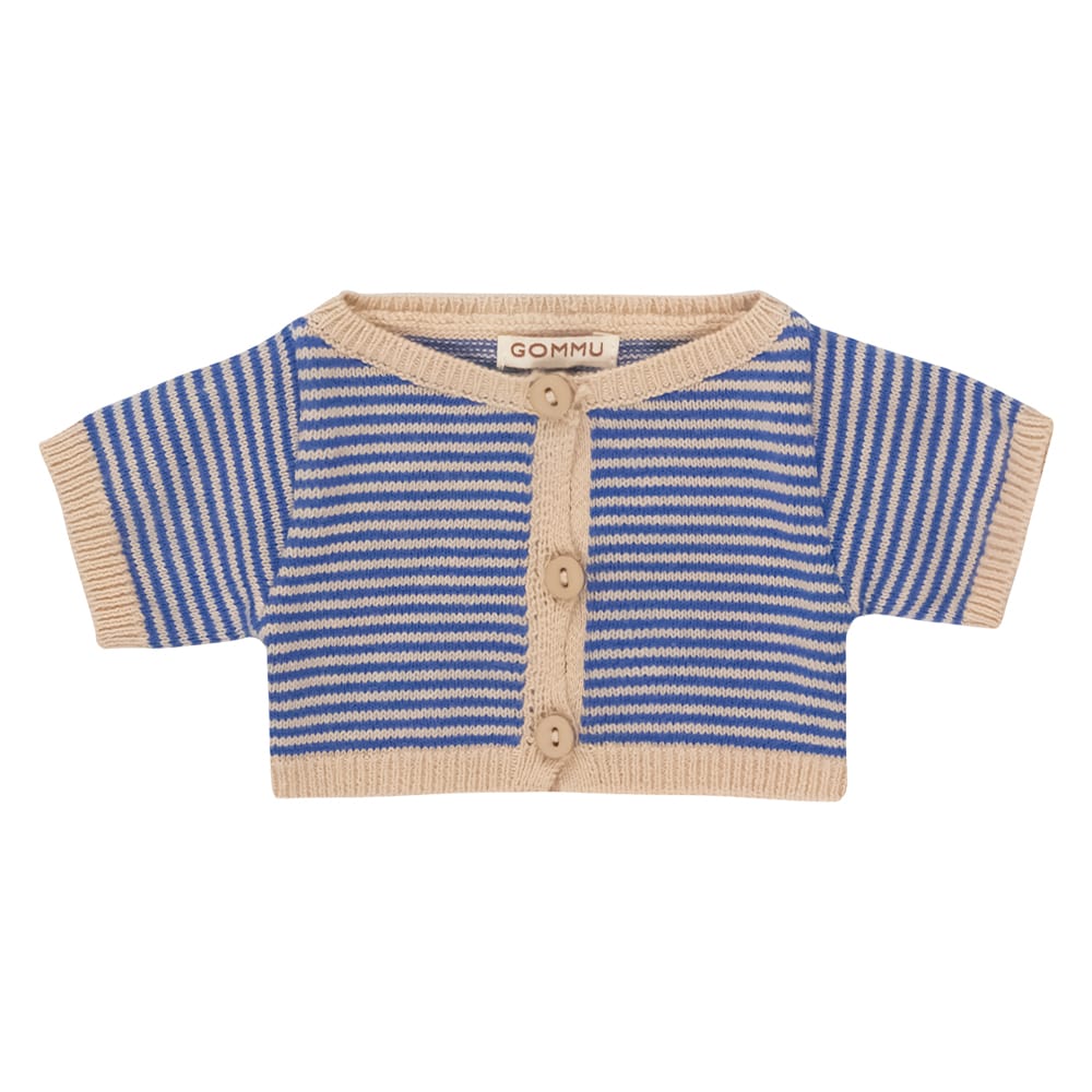 We Are Gommu Vest - Blauw Gestreept