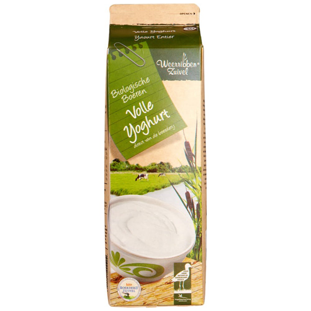 Weerribben Zuivel Volle Yoghurt