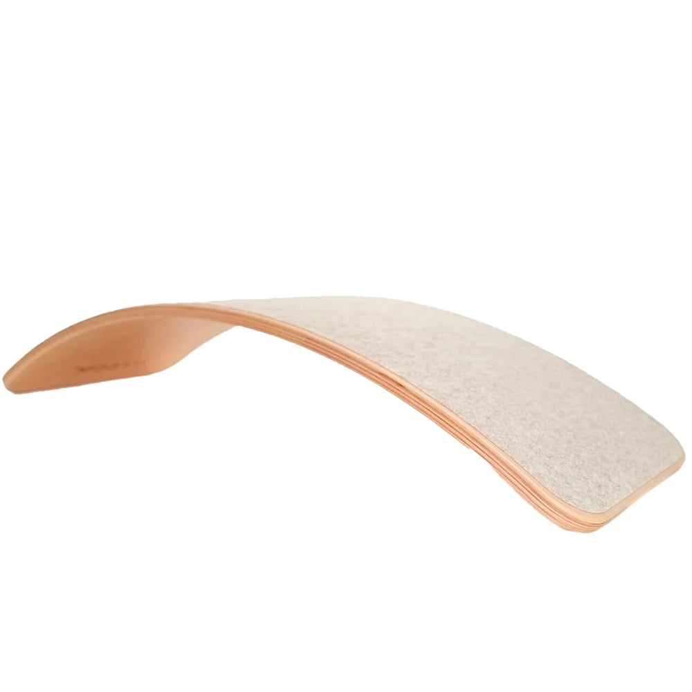 Wobbel Original blank Gelakt met Vilt