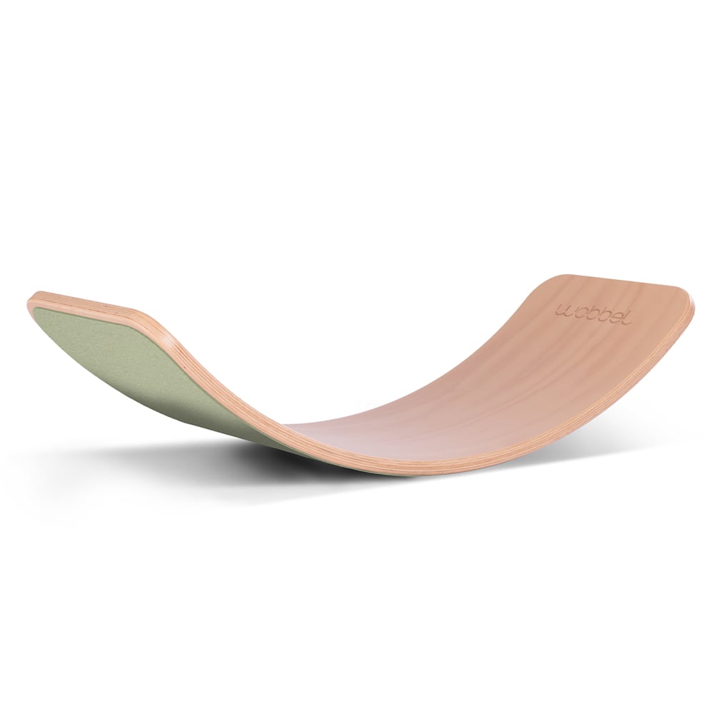 Wobbel Original blank Gelakt met Vilt Bos