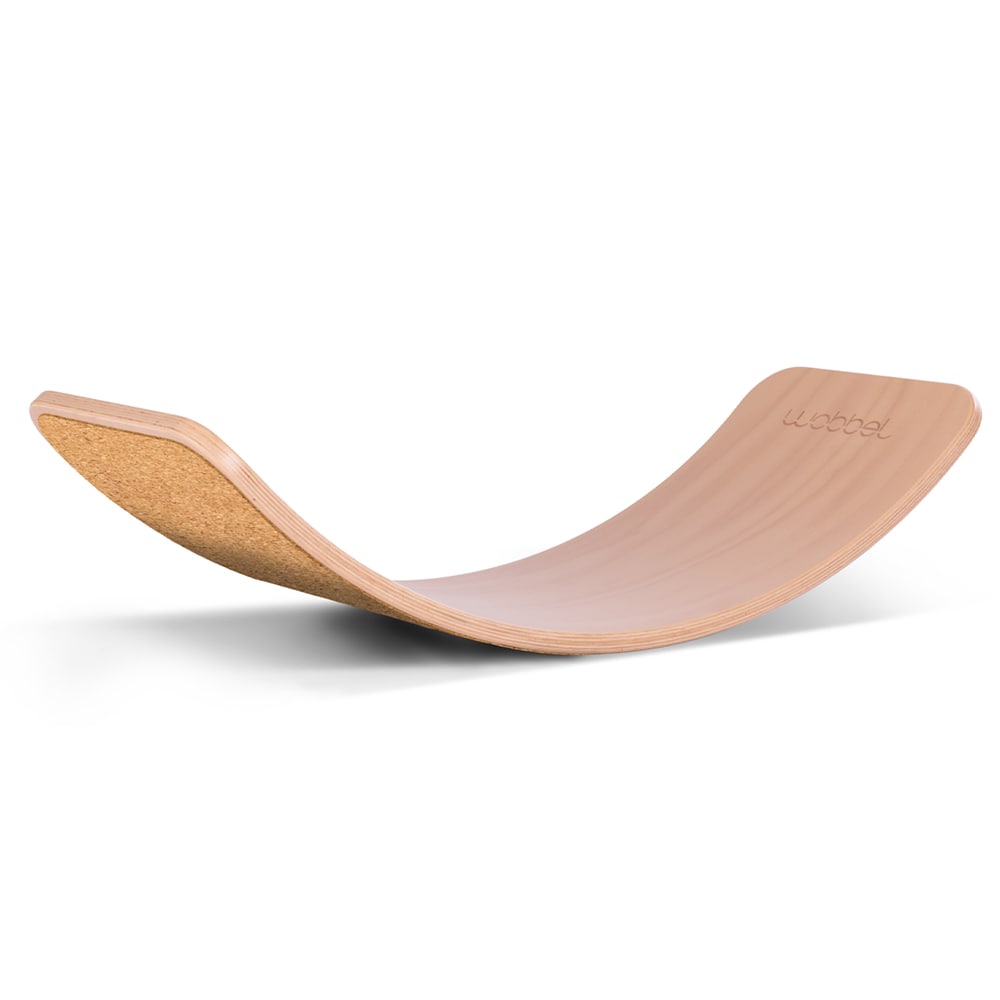 Wobbel Original blank Gelakt met Kurk