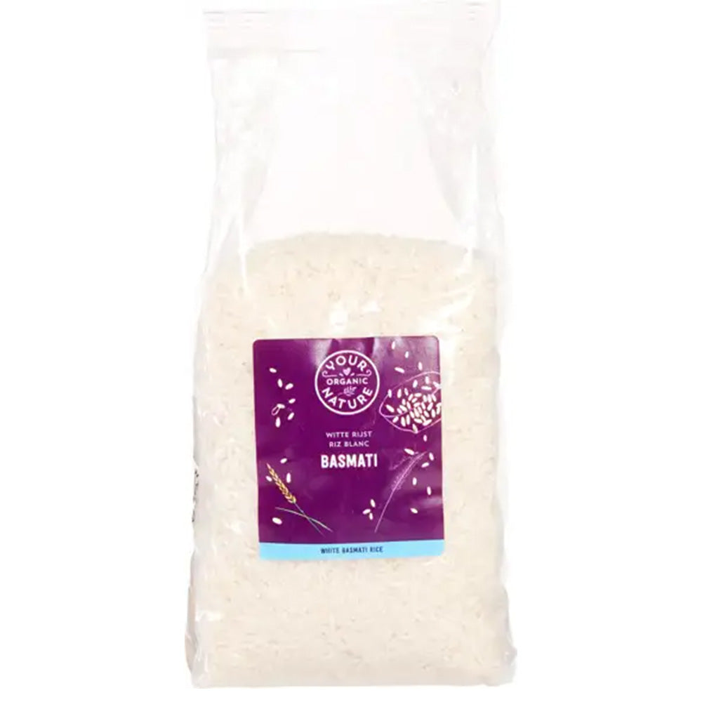 Your organic nature Witte basmatirijst - 800 gr