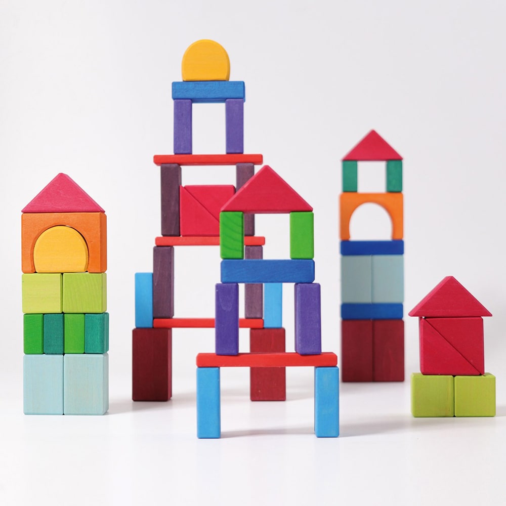 Grimms 60 gekleurde geo blokken-min