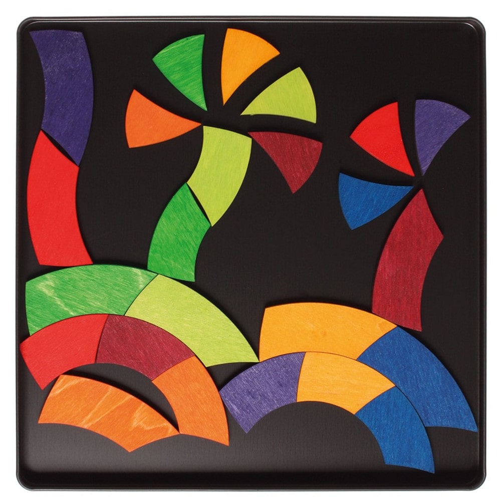 Grimms Magnetische Puzzel Kleuren Cirkel7-min