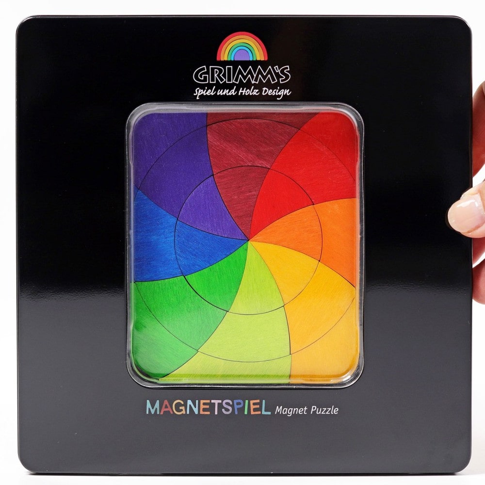 Grimms Magnetische Puzzel Kleuren Cirkel8-min