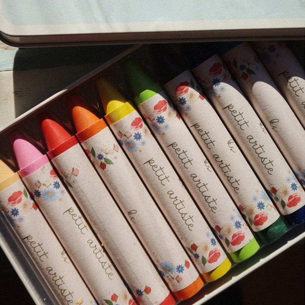Konges Slojd Crayons Bees Wax 10 PCS-min