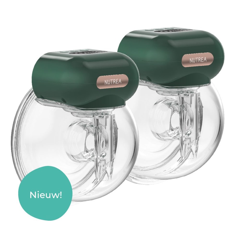 Nutrea Optiflow Draadloze Borstkolf Dubbel-min