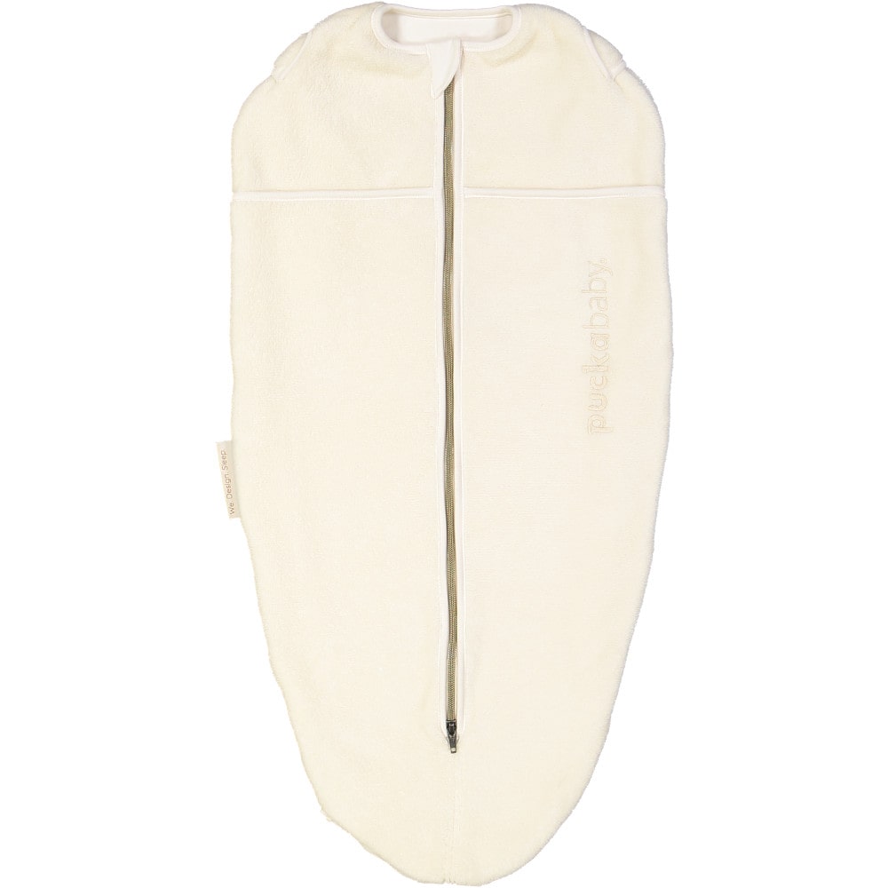 Puckababy Mini Inbakerslaapzak Teddy 3 - 6 maanden Pure-min