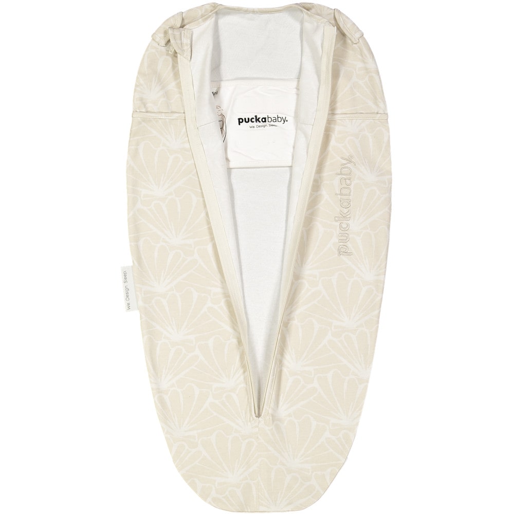 Puckababy inbakerslaapzak Mini 3 - 6 maanden - Seashell Sand 1-min