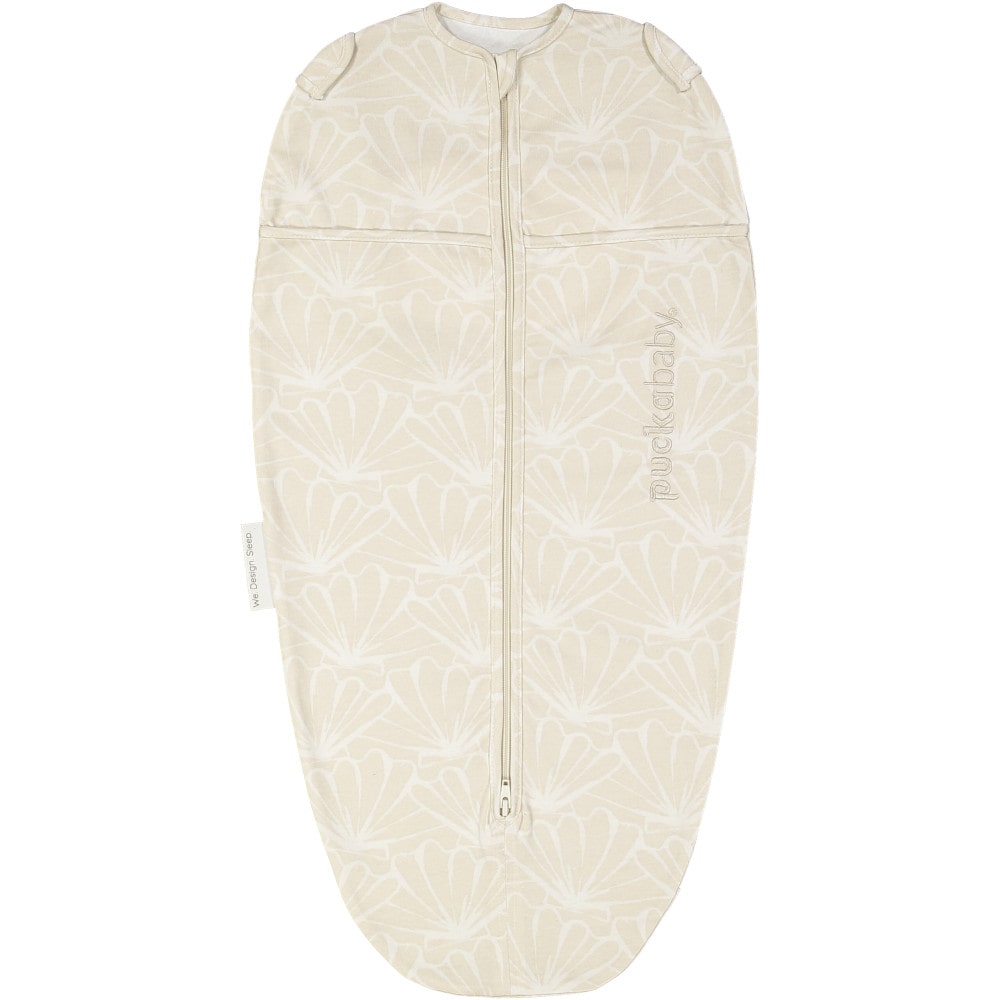 Puckababy inbakerslaapzak Mini 3 - 6 maanden - Seashell Sand-min