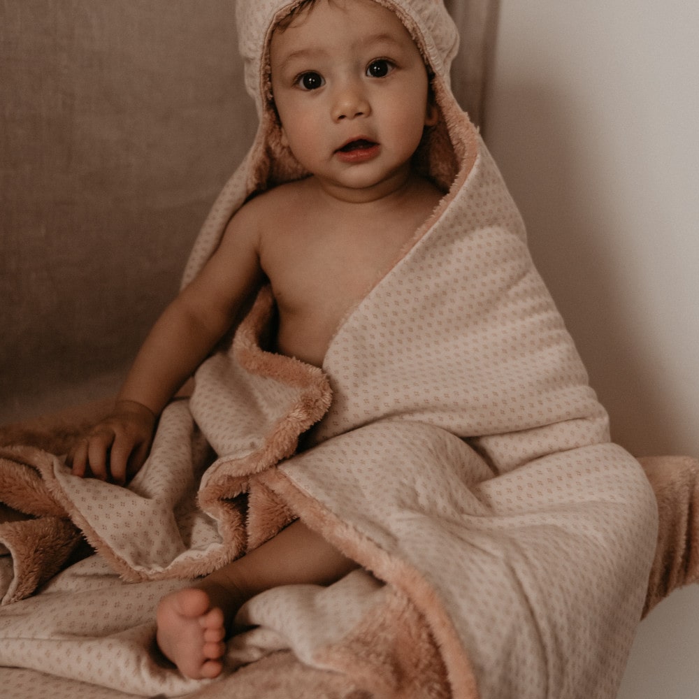 Snoozebaby Aankleedkussenhoes - Milky Rust2-min