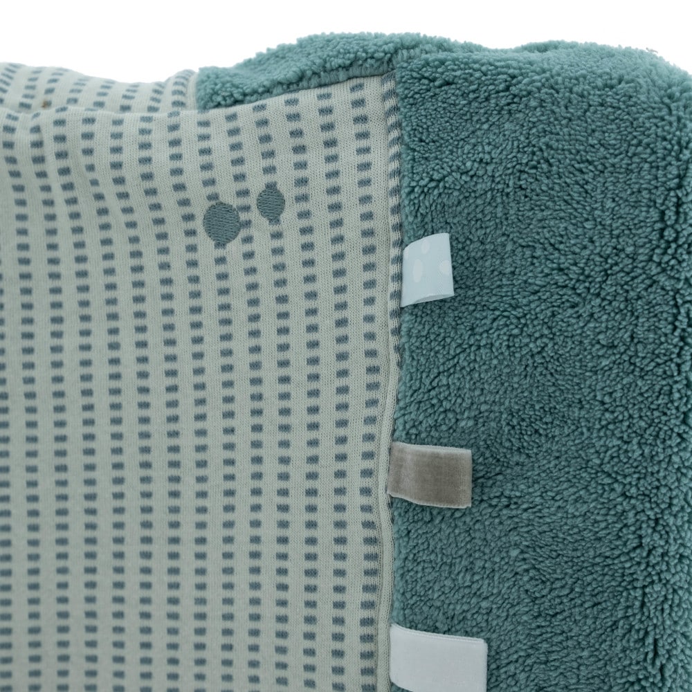 Snoozebaby Aankleedkussenhoes - Smokey Green1-min